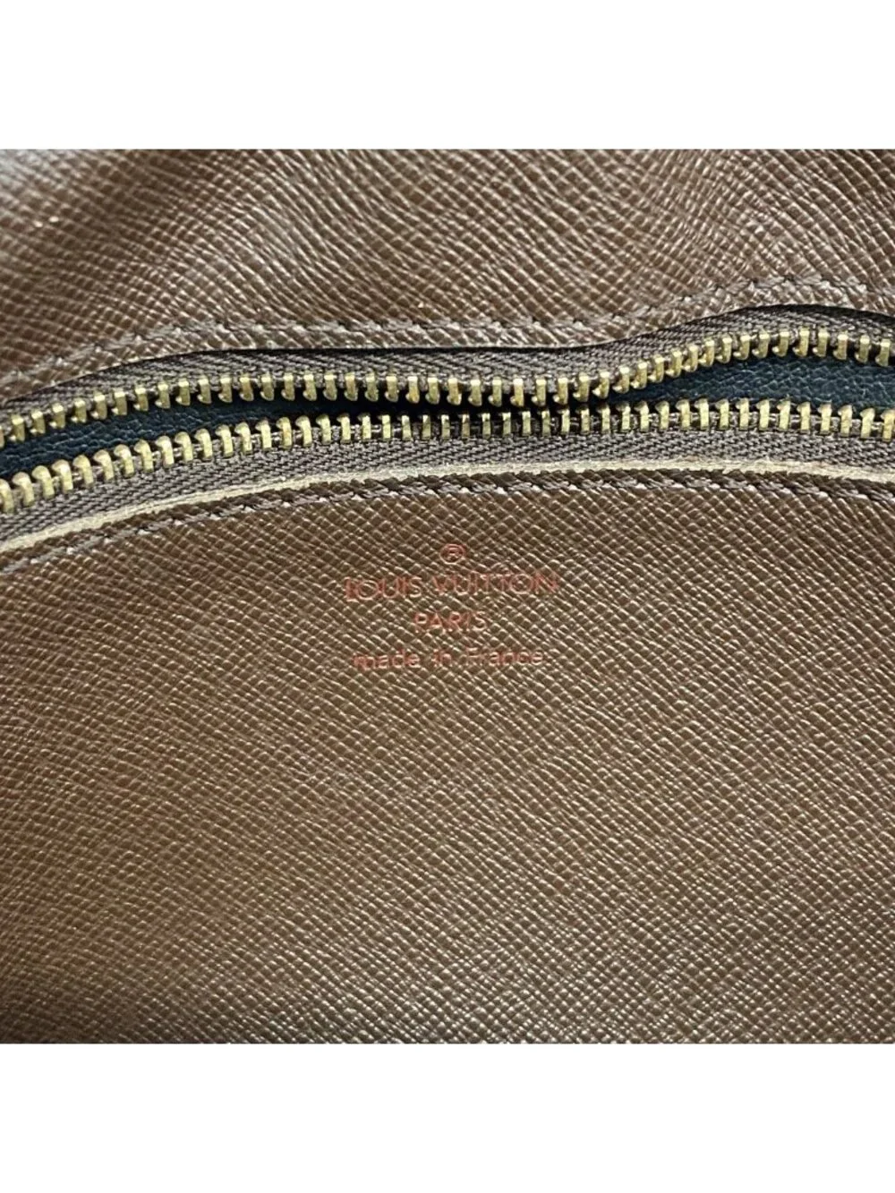 Louis Vuitton Clutch Damier Marly Dragonne GM Ebene